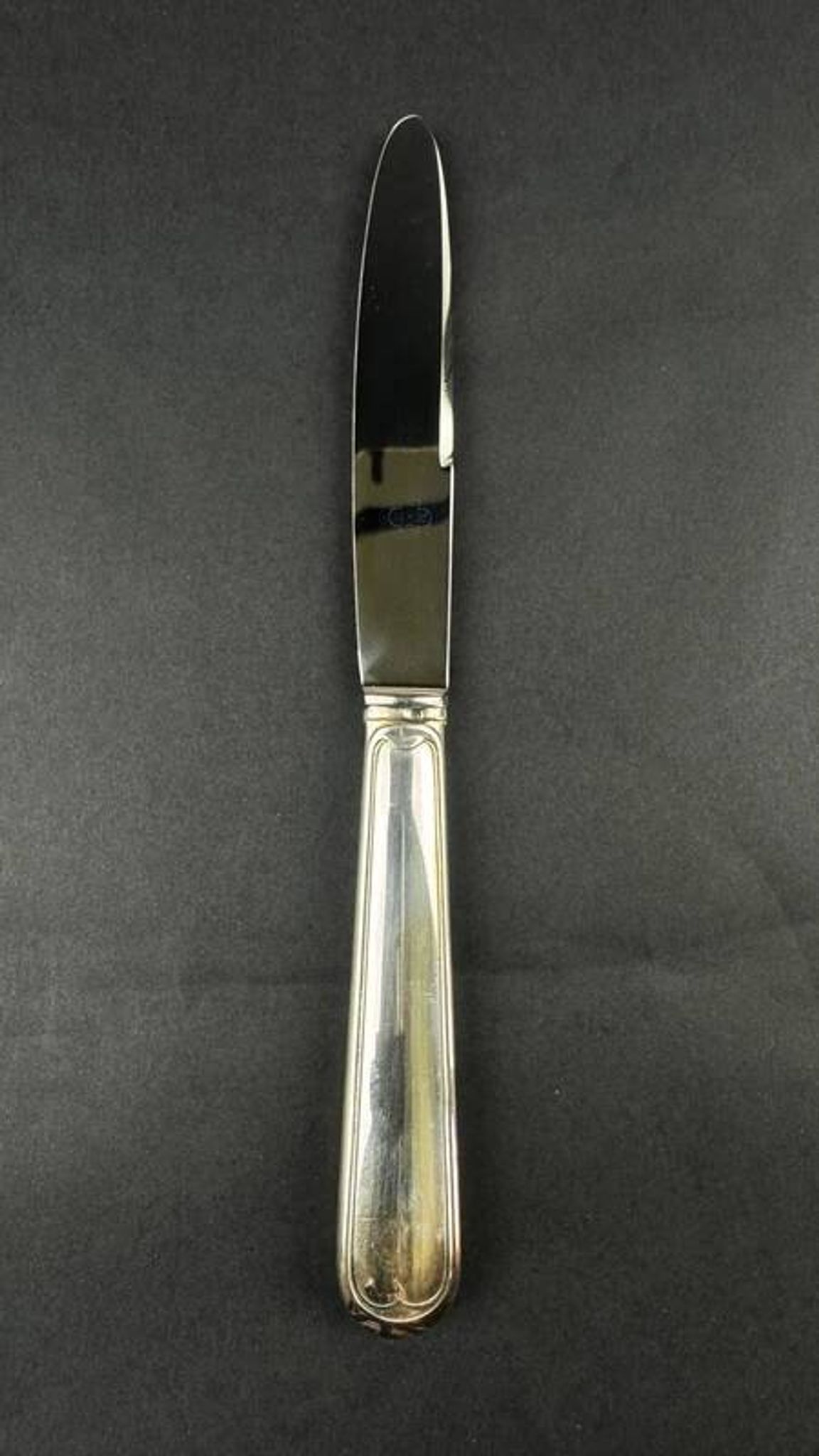 Set of 24 silver-plated knives SFAM, filet model.