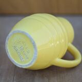 Pitcher St Clément France Lorraine 869, yellow pitcher