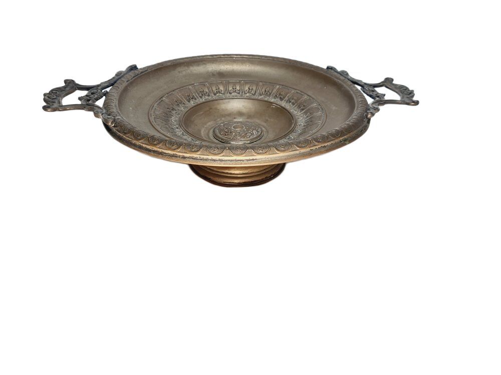 Art Nouveau fruit bowl on stand, Sweden, 1900s