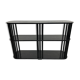 Black Art Deco shelf