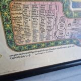 Original esoteric poster "Micro Cosmus" by Giovanni Tavaglione 1982
