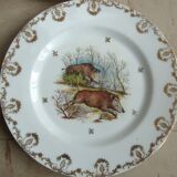 6 Limoges porcelain plates