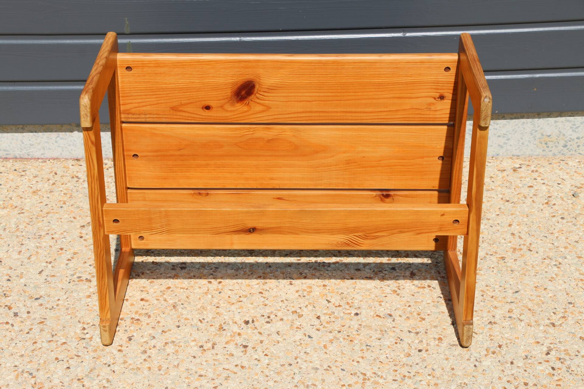 1960s pine coffee table