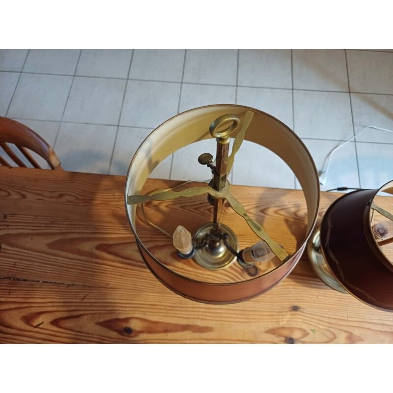 Lampe bouillotte de style empire