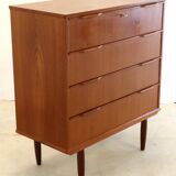 Danish high chest of drawers Ejsing 'Tune' Danish design teak