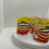 6 juice glasses pampril