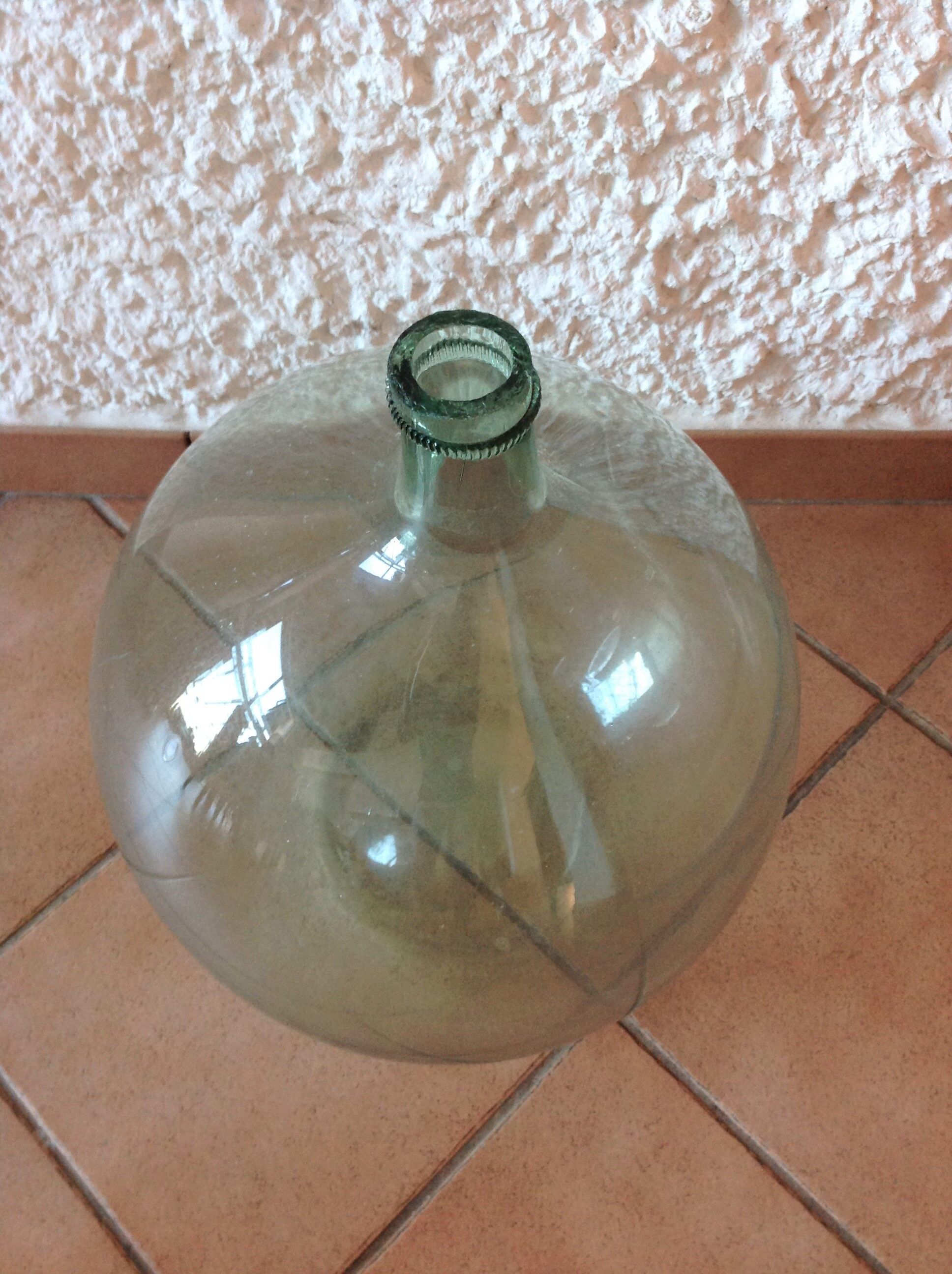 Old demijohn 35 liters, vintage