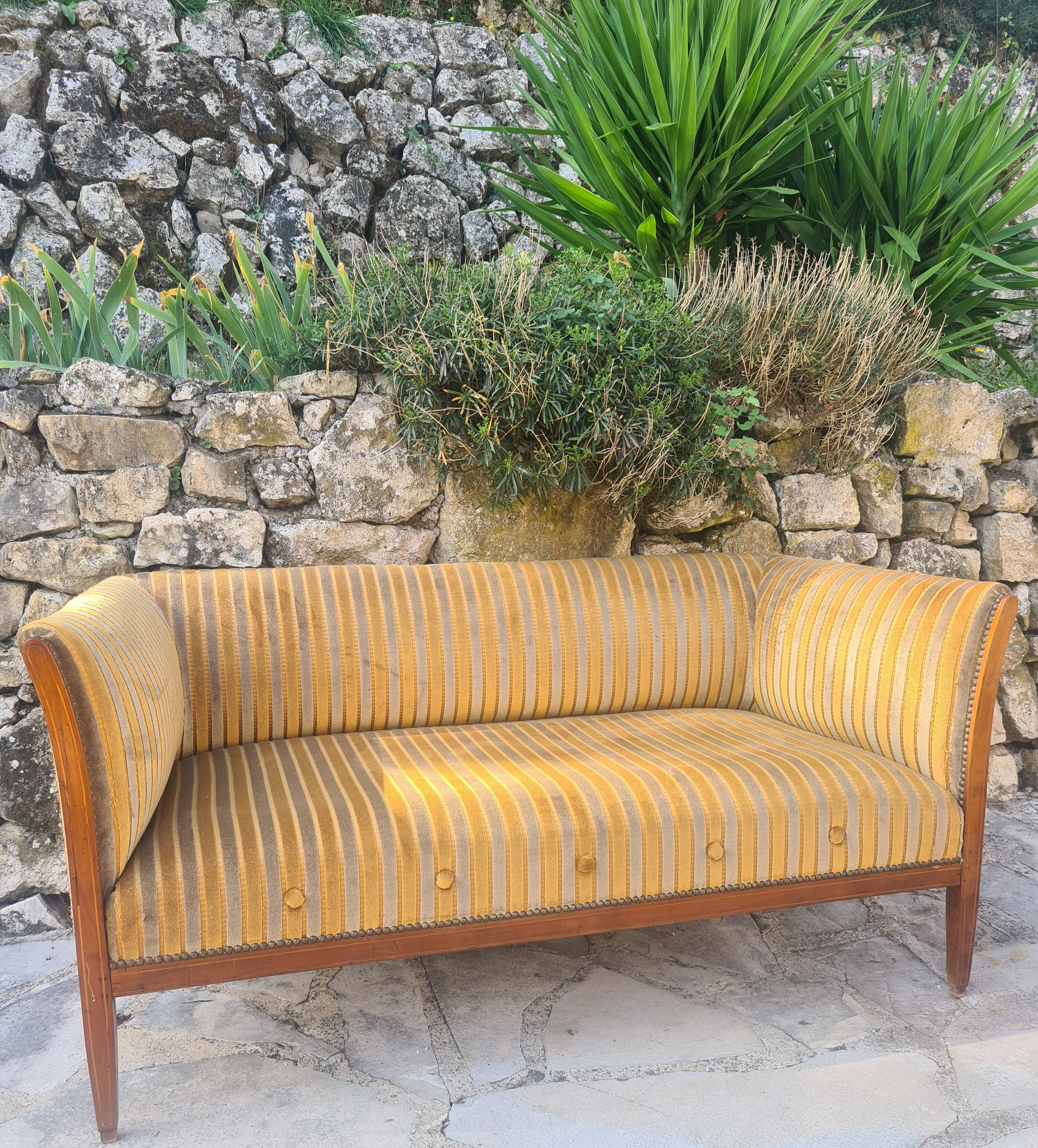 Art deco bench of the 50s