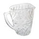 Molded glass pitcher