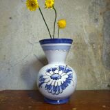 Italian blue vase - Ceramiche Paoli