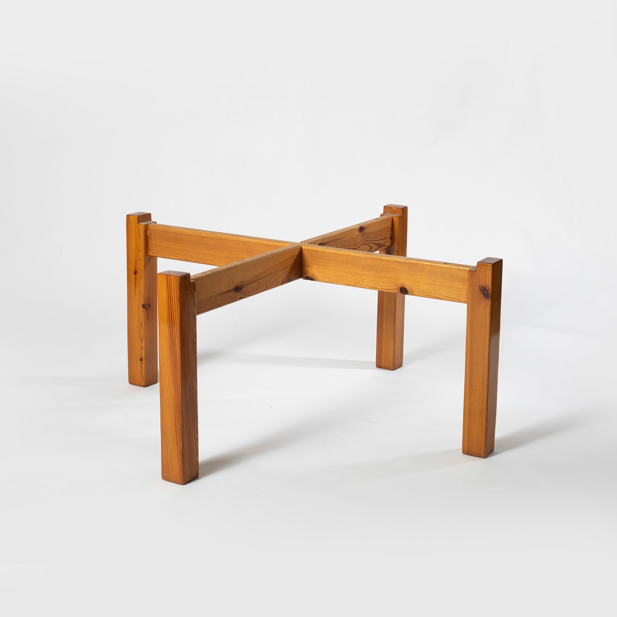 Simple pine coffe table, Sweden, 1970s