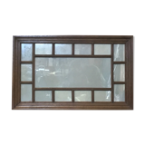 Large multi-view solid oak frame 91, 7 cm X 56, 7 cm