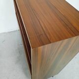 Semi-open, two-door cabinet, 1960