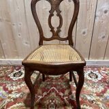 Set of 10 caned chairs from the Louis Philippe period.