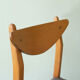 Paire de chaises scandinave