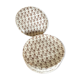 Set de 10 assiettes à dessert  Gien