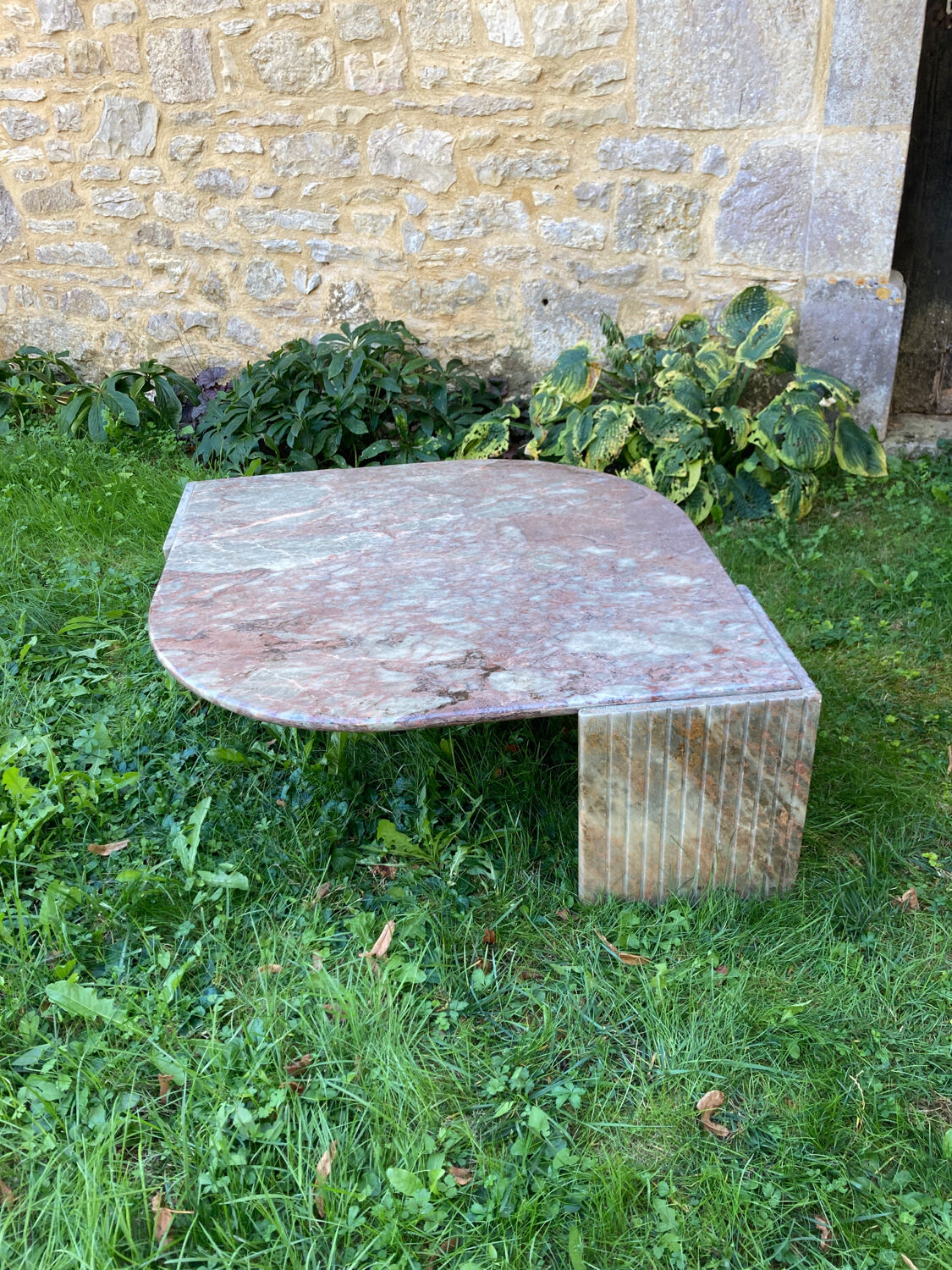 Marble coffee table Roche Bobois