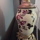 Numbered porcelain lamp base