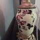 Numbered porcelain lamp base