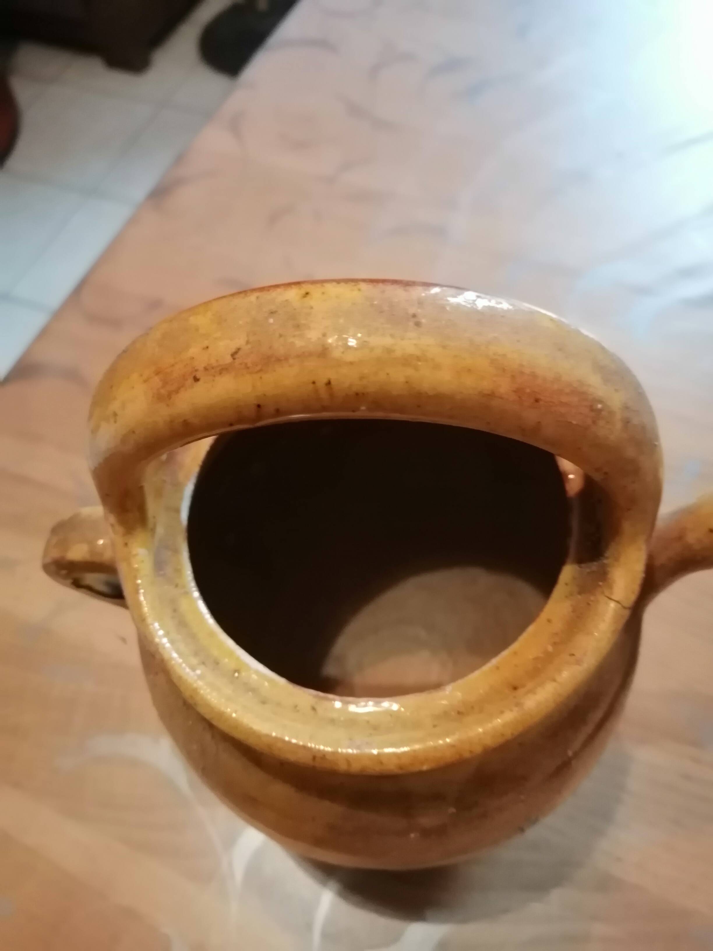 Small two-tone gargoulette