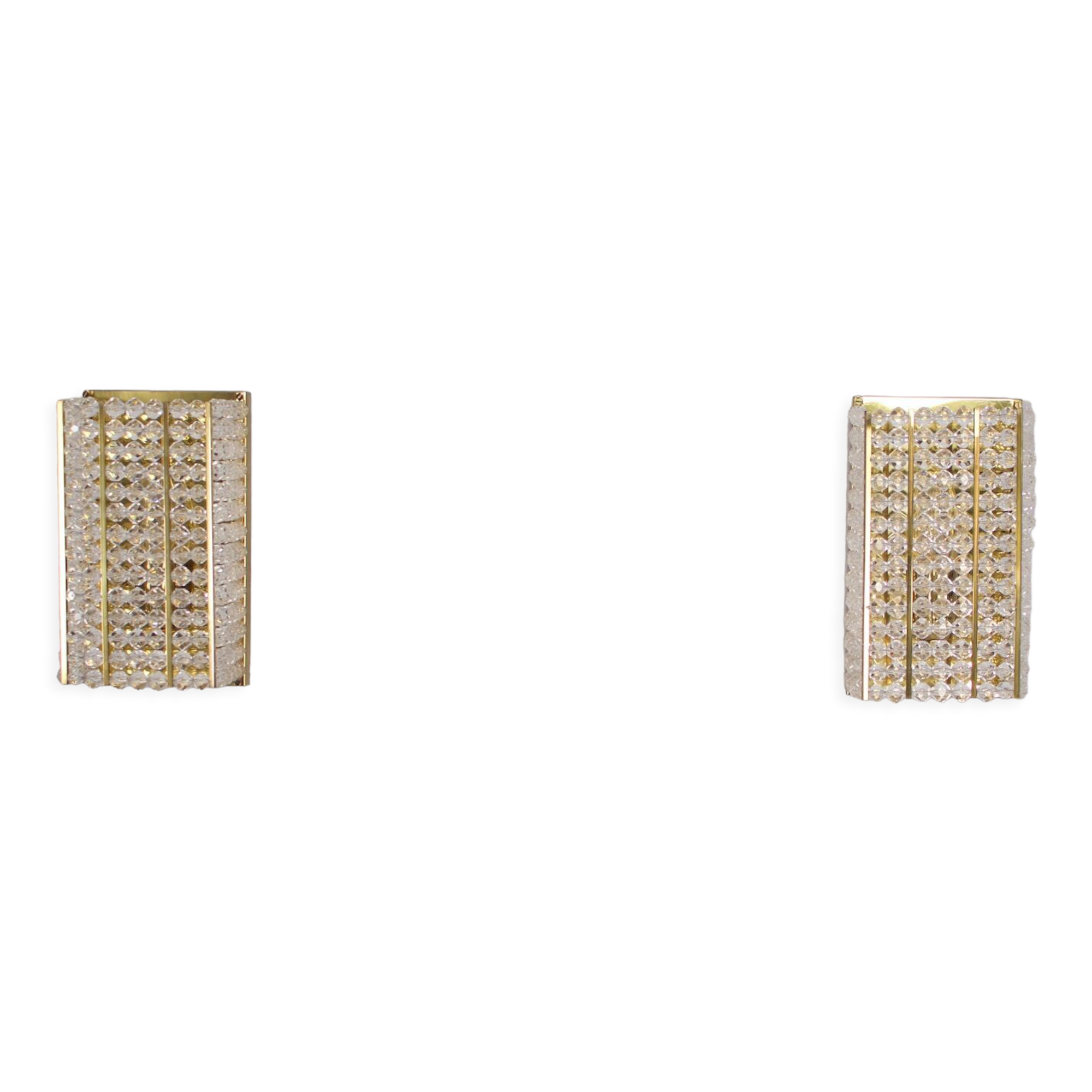 Rhinestone sconces "Bead bag"