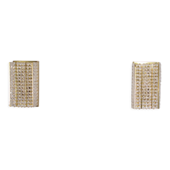 Rhinestone sconces "Bead bag"