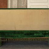 Canapé-lit Art nouveau allemand c.1900 – velours vert