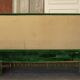 German Art Nouveau sofa bed c.1900 – green velvet