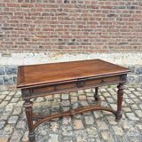 Italian Dining Table In Natural Wood Louis XVI Style XIX Eme Century