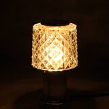 1970s Glass Table Lamp by Kamenicky Senov, Czechoslovakia