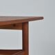 Table basse danoise avec porte-magazine, années 1960