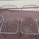 Set of 6 chrome chairs