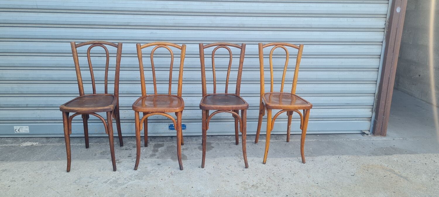 Set of 4 fischel bistro chairs