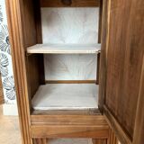Table de chevet en bois Art déco