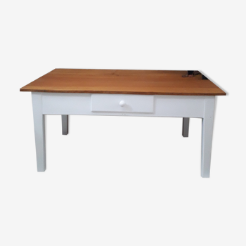 Table basse blanche