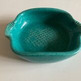 Empty ceramic fish pocket Vallauris 1960