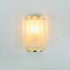 Pair of Mid-Century Ice Glass & Brass Wall Lights - Doria, Germany, 1960s