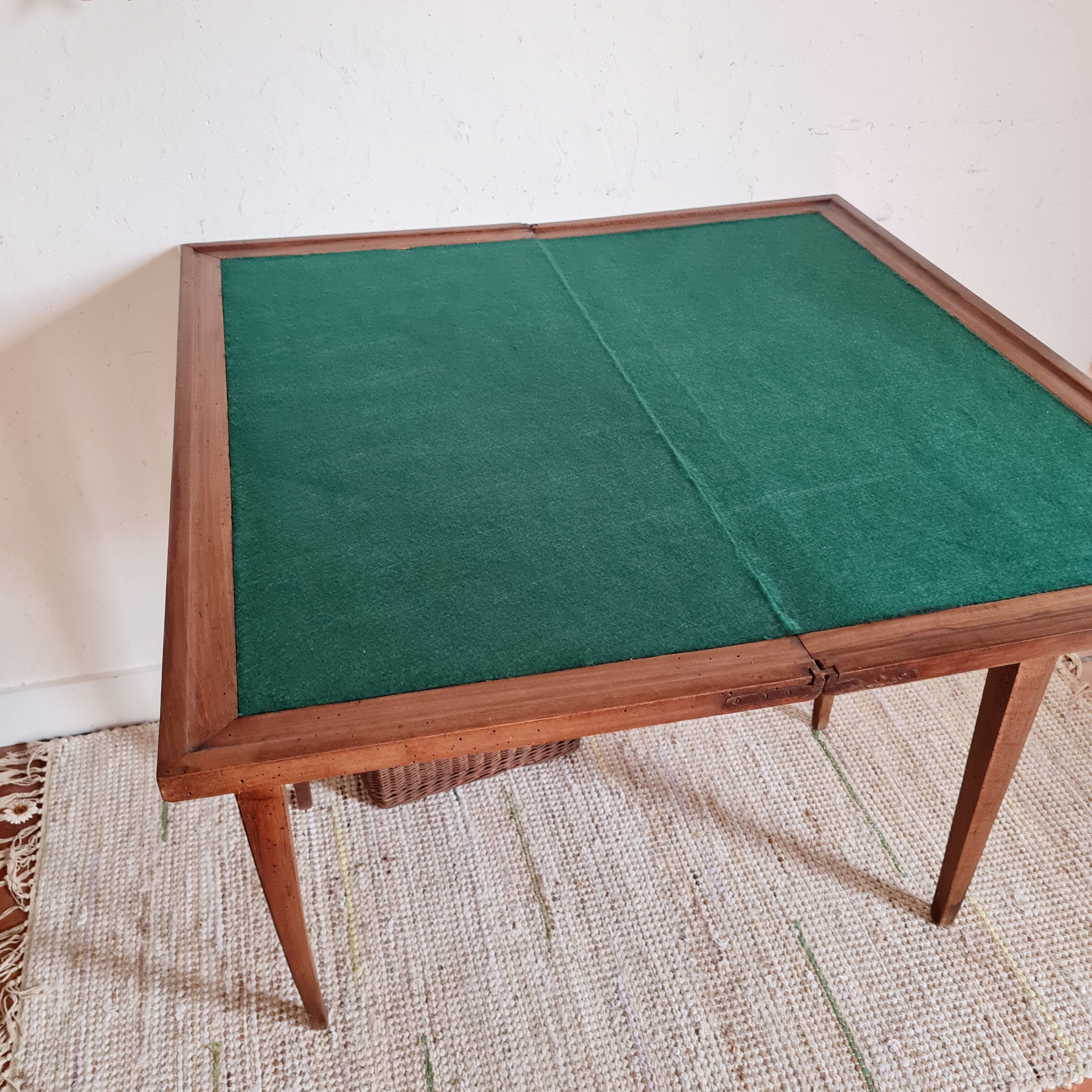 Old wooden play table
