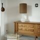 Lampe Grand format Opaline Design Doria