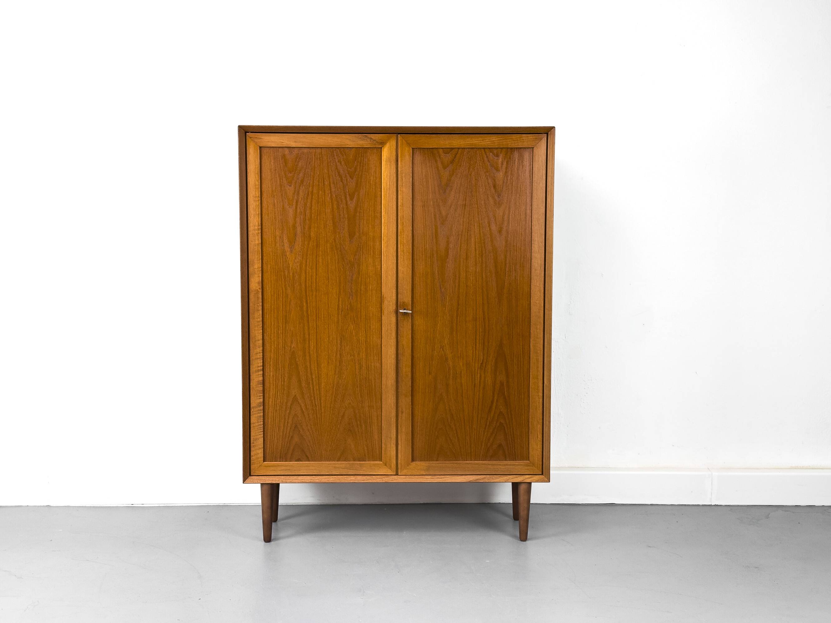 Danish teak wardrobe by Chr. Linneberg, 1970s