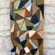 Tableau peinture moderne composition abstraite xxe