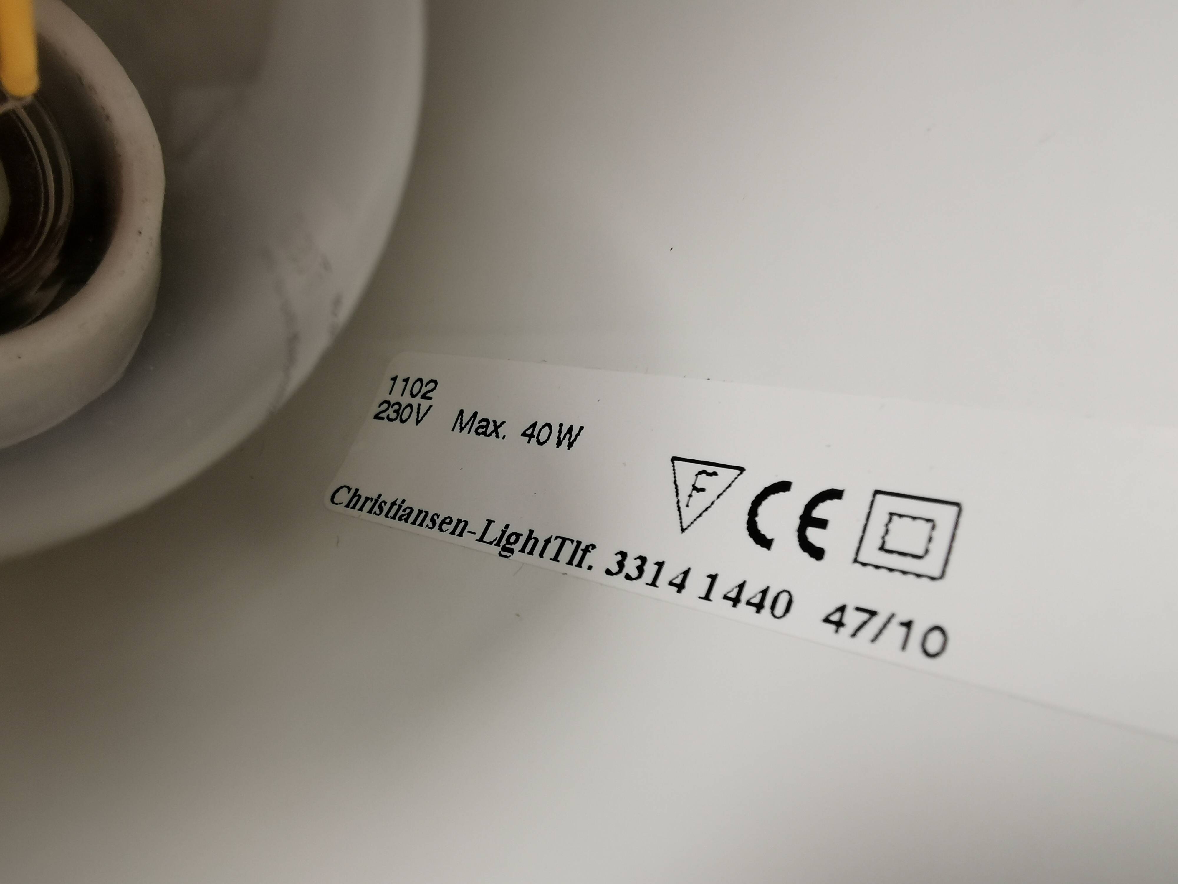 Small design pendant lamp, designed by Asger Bay Christiansen (Asger BC)