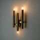 TUBULAR WALL LIGHT FROM MAISON SCIOLARI, 3 LIGHTS, ITALY, 1970