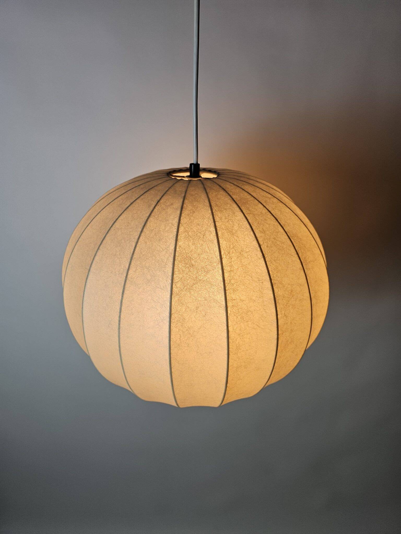 Italian cocoon pendant lamp