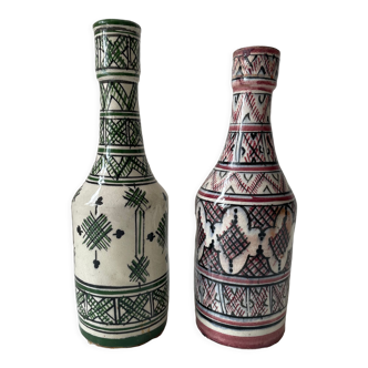 Set of 2 Safi vase bottles
