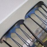 2 chairs wooden lacquered 1950s