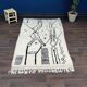 Azilal rug with Berber pattern 130x235 cm