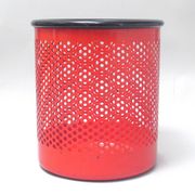 Corbeille Cribbio rouge Rexite Années 80
