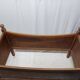 Old wooden children's bed