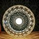 Vintage amber pendant lamp